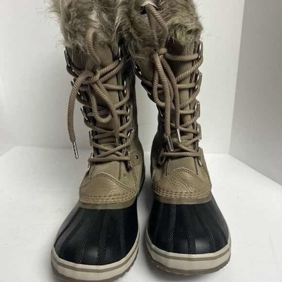 Sorel Women's Joan Of Arctic, Waterproof Snow Boots Beige, Size 9.5 M - Picture 3 of 6